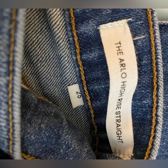 Denim Forum Arlo High Rise Straight - Size 25 - Picture 5 of 6